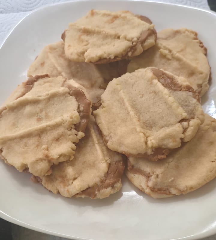 Caramelized Biscoff butter cookie