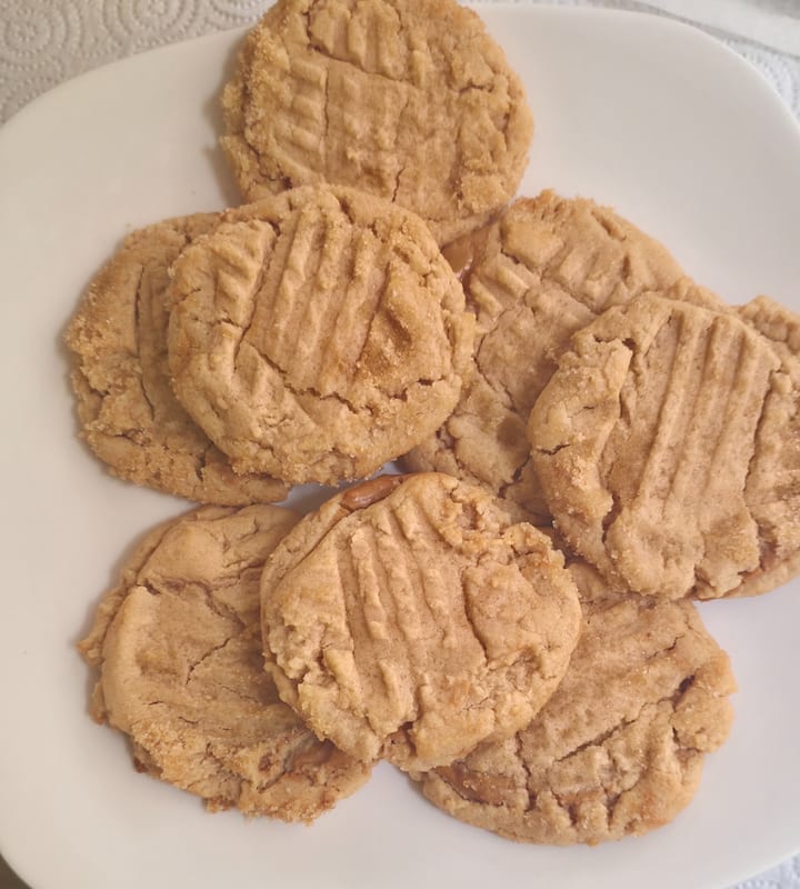 Peanut butter Biscoff-style cookie